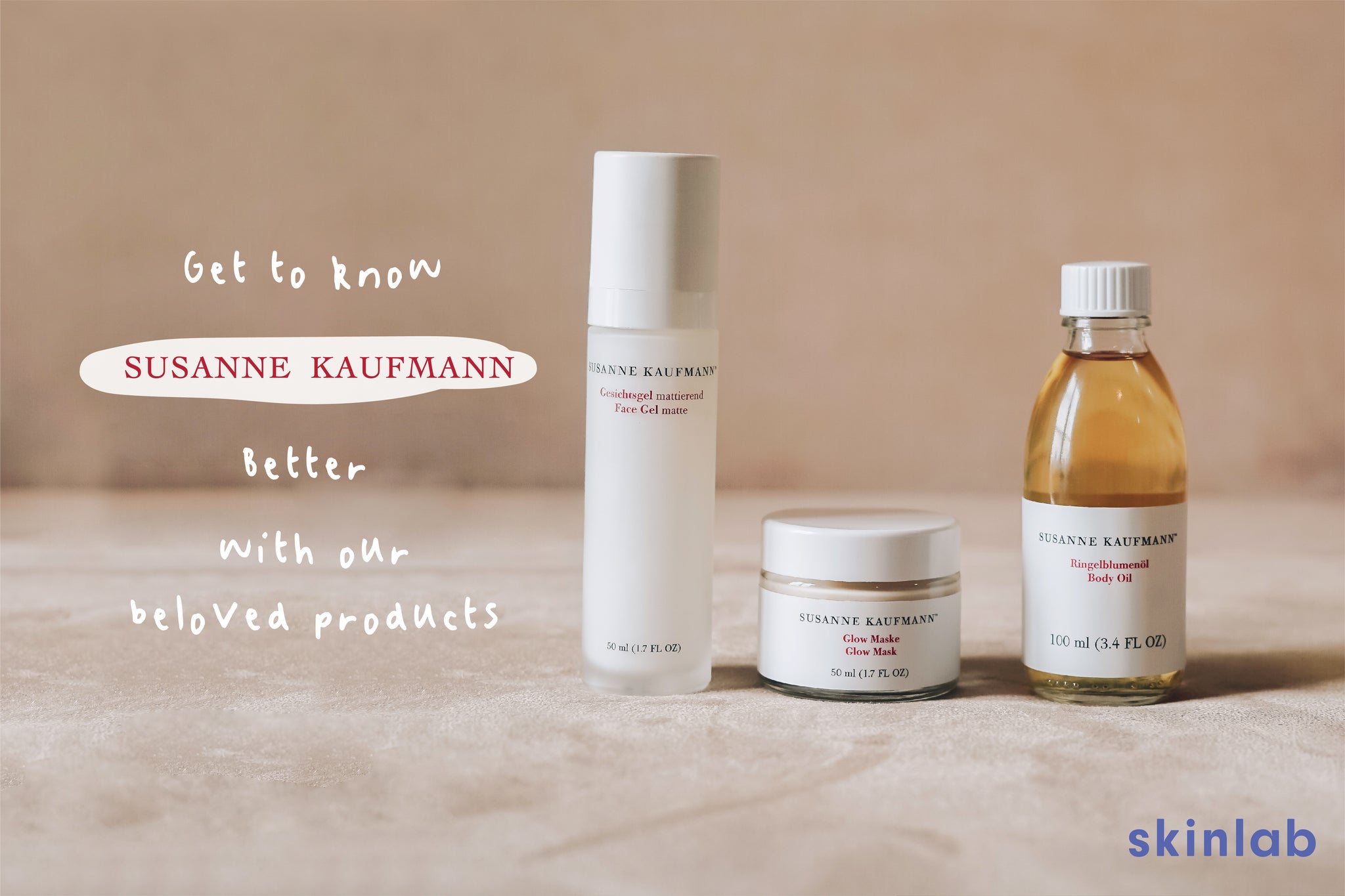 Get to know Susanne Kaufmann better with our Beloved Products