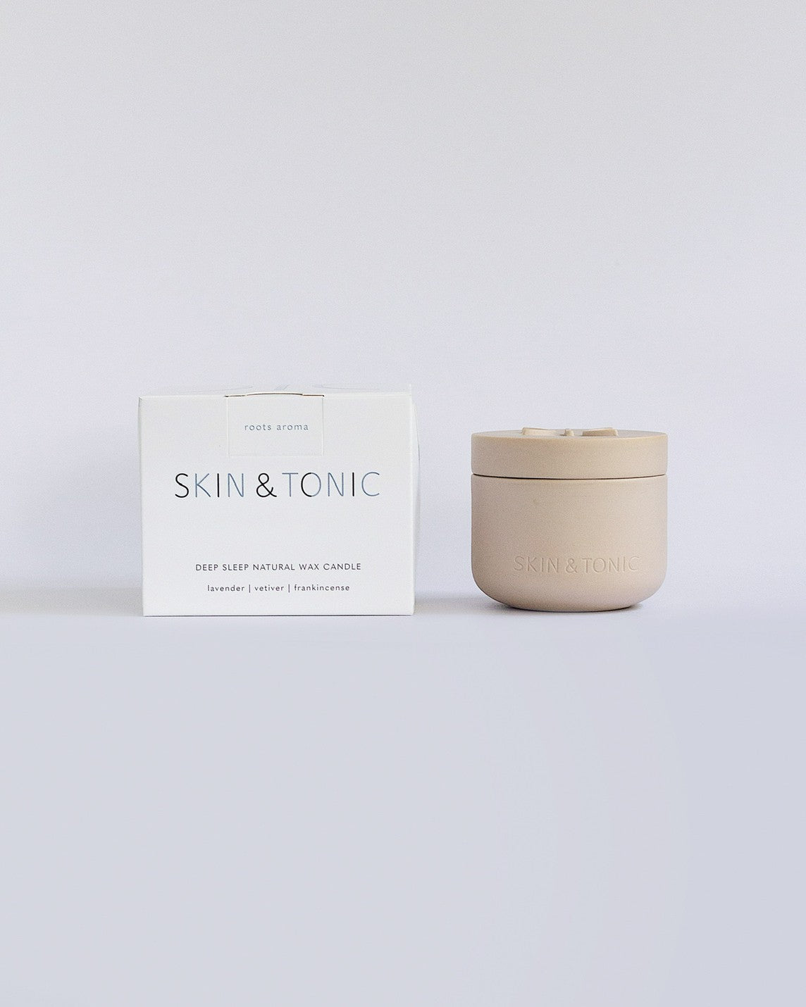 SKIN&TONIC Roots Aroma Natural Candle 220g
